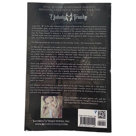 BY THE UNHOLY HAND (EXECUTIONER KNIGHTS) By Kathryn Le Veque - 2019 Book 1 - Picture 2 of 8